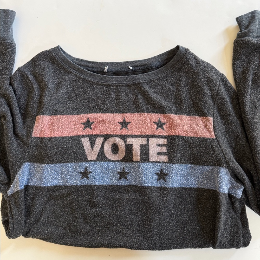 “Vote” Graphic Sweatshirt